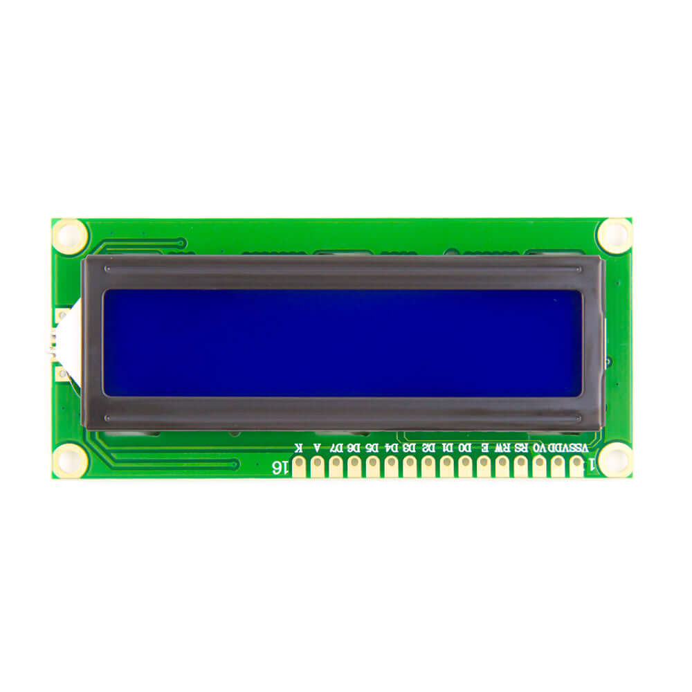 16x2 Blue Backlight LCD Display