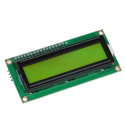 16x2 Yellow Green Backlight LCD Display Screen