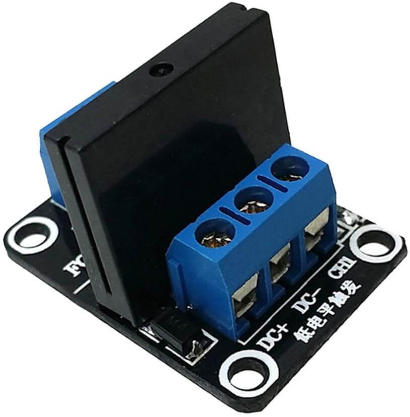 1Way 5V Low Level Solid State Relay 240V 2A With Fuse Module