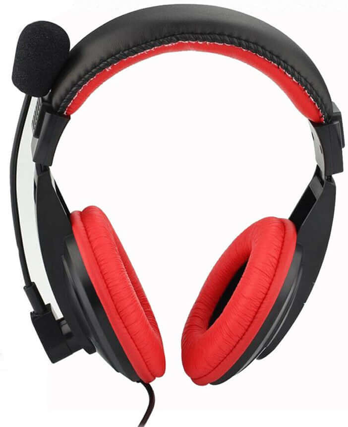 3.5mm Stereo PC/ PS4 Gaming Headset Red