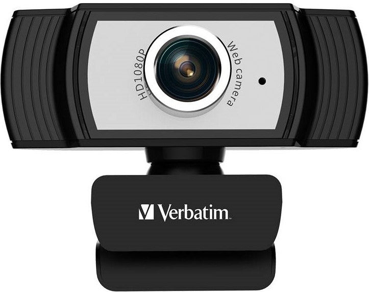 Verbatim Webcam 1080P Black/ Silver