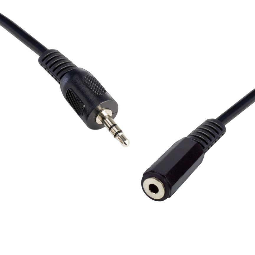 8Ware 3.5mm Stereo Male to Female 5m Extension Cable