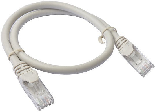 8Ware Cat6a UTP Ethernet Cable 25cm Snagless White