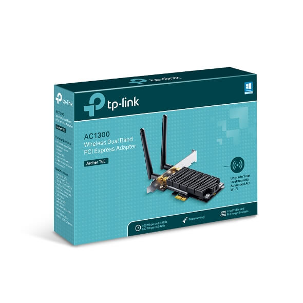 TP-Link Archer-T6E AC1300 Dual Band PCI-E Wireless Wifi Card