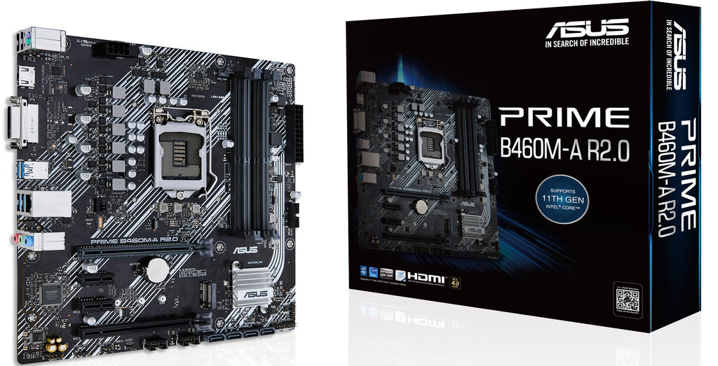 ASUS PRIME B460M-A Intel LGA1200 mATX Motherboard