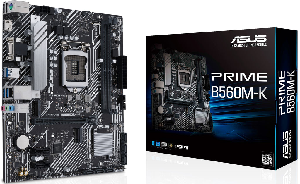 ASUS PRIME B560M-K Intel LGA1200 mATX Motherboard