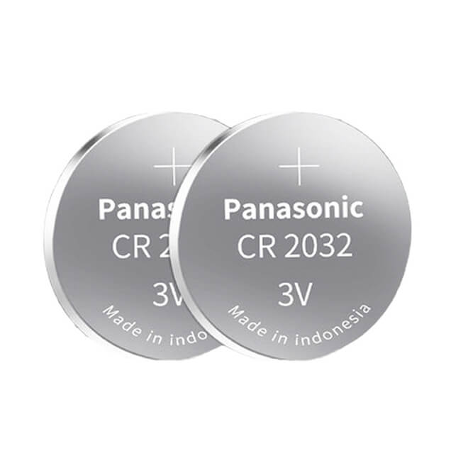 Panasonic CR2032 Lithium 3V 220mAh Coin Cell Battery
