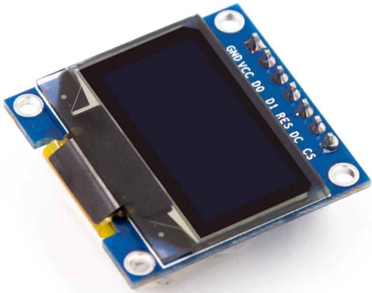 0.96" 128x64 Blue LCD LED Display Module