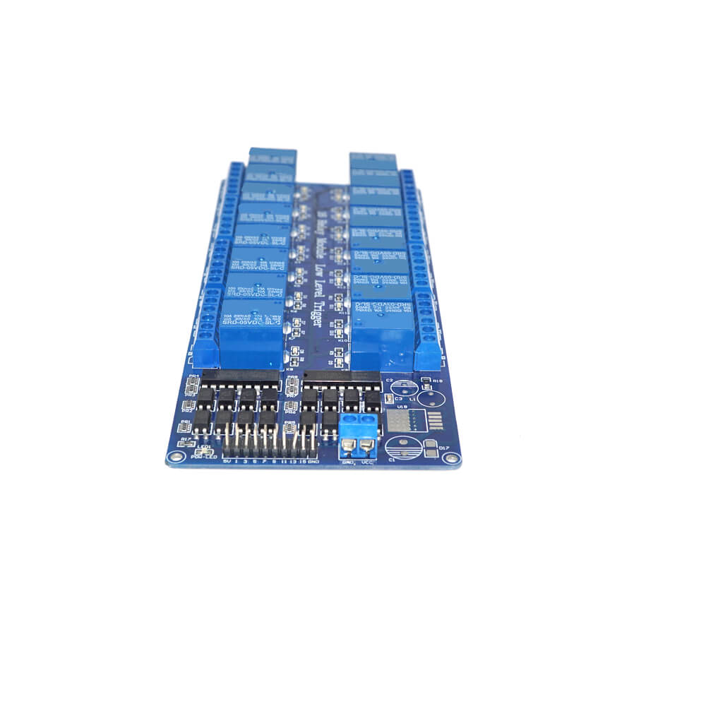 12v 16 Channel LT Relay Module Medial View