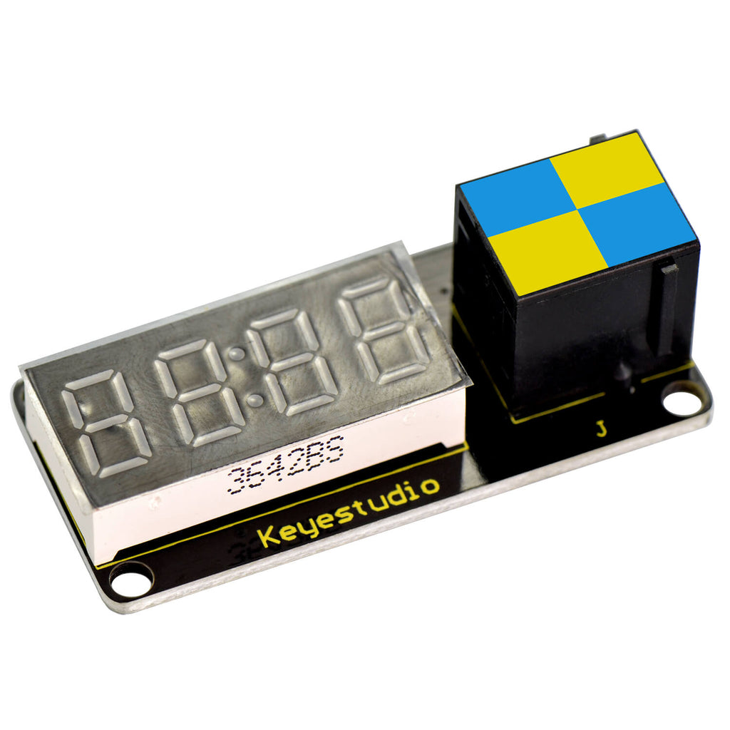 Keyestudio RJ11 4-Digit LED Display Module