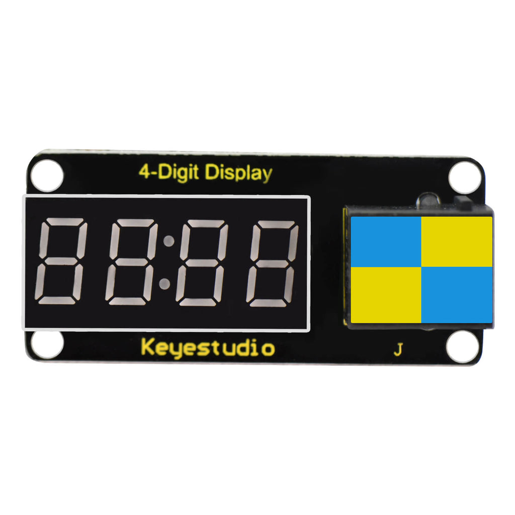Keyestudio RJ11 4-Digit LED Display Module