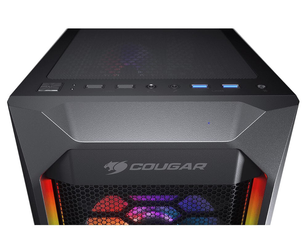 Cougar MX410 Mesh-G RGB ARGB Midi Tower Case
