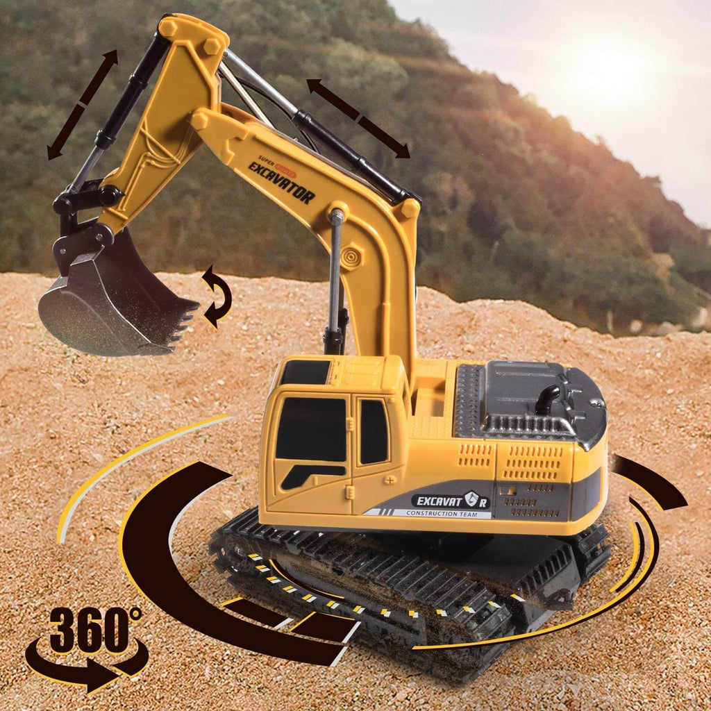 1/24 Remote Control Excavator Truck Promotional Image Degrees Of Freedom