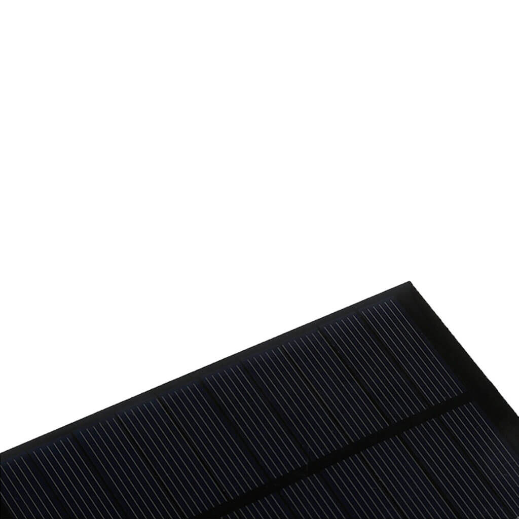 5V 1.1W Polysilicon Solar Panel Front Side Close Up