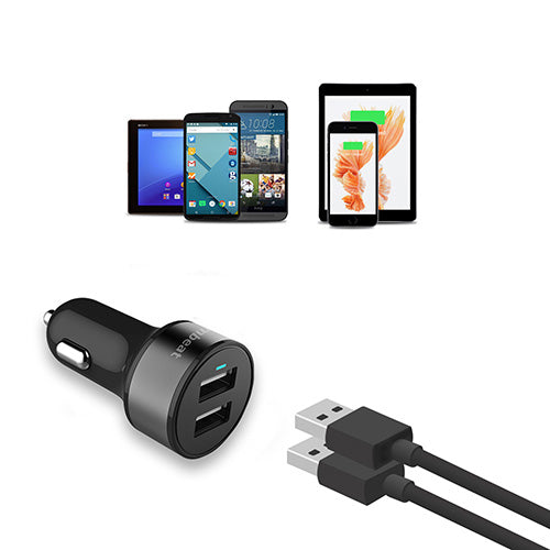 mbeat 3.4A / 17W Power Dot Pro Dual Port Car Charger