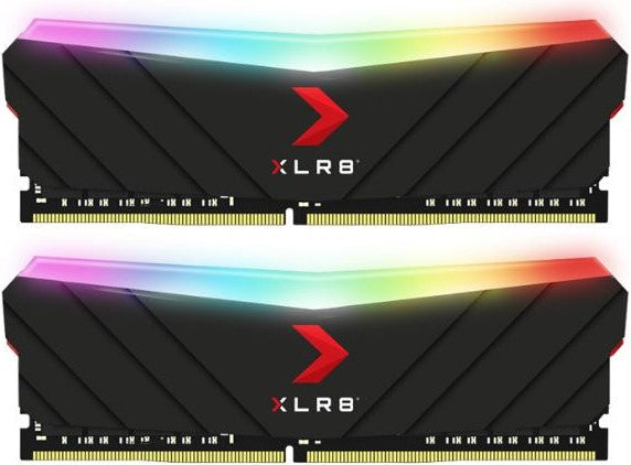 PNY XLR8 16GB (2x8GB) DDR4 UDIMM 3600MHz CL18 RGB Desktop RAM
