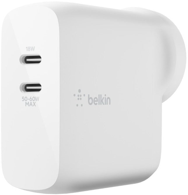 Belkin Boost Charge 68W Dual USB-C Wall Charger