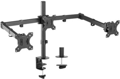 Brateck Triple Monitor Arm Fits Most 13-27