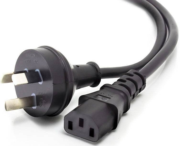 C13 Electrical Power Cable for Computer 1.5m Black