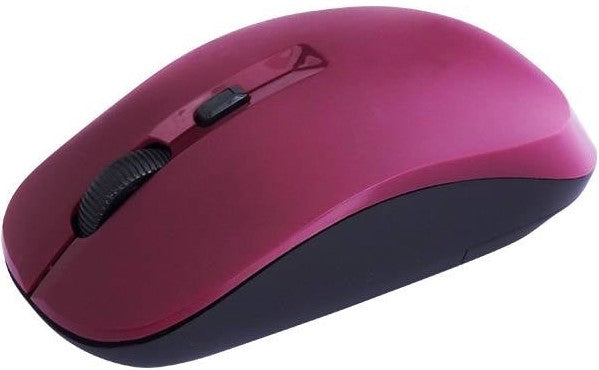 CLiPtec Smooth Max Wireless Optical Mouse Maroon