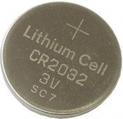 CR2032 Lithium 3v 210mAh Coin Cell Battery