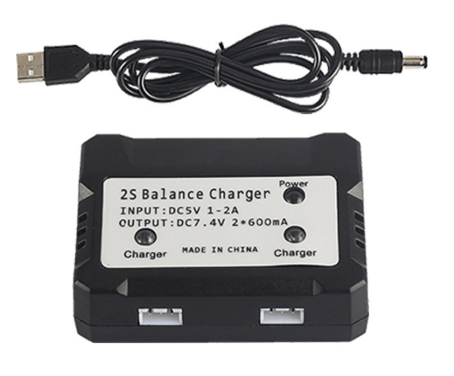 4.2V 500mAh 4 in 1 Overcharge Protection USB Balance Charger Power Specifications
