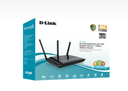 D-Link DSL-2885A AC1200 Modem