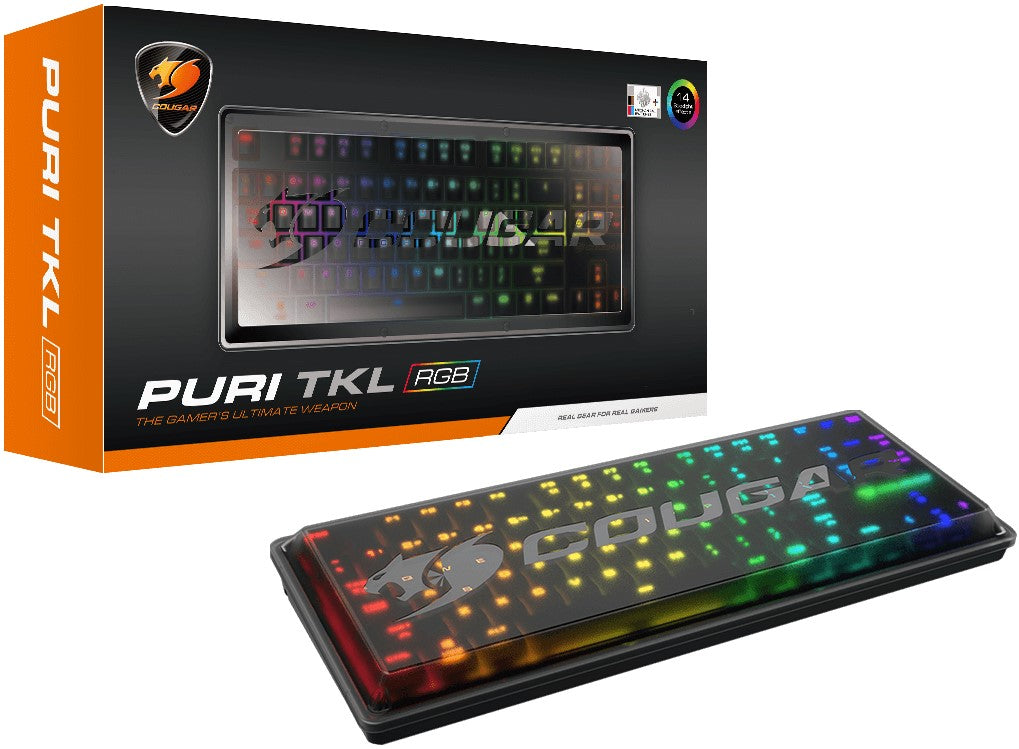 Cougar Puri TKL RGB-Blue Mechanical Keyboard