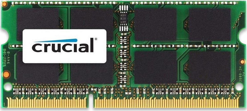 Crucial 4GB 2Rx8 PC3L-12800S DDR3 1600Mhz 204PIN SO-DIMM RAM Laptop Memory