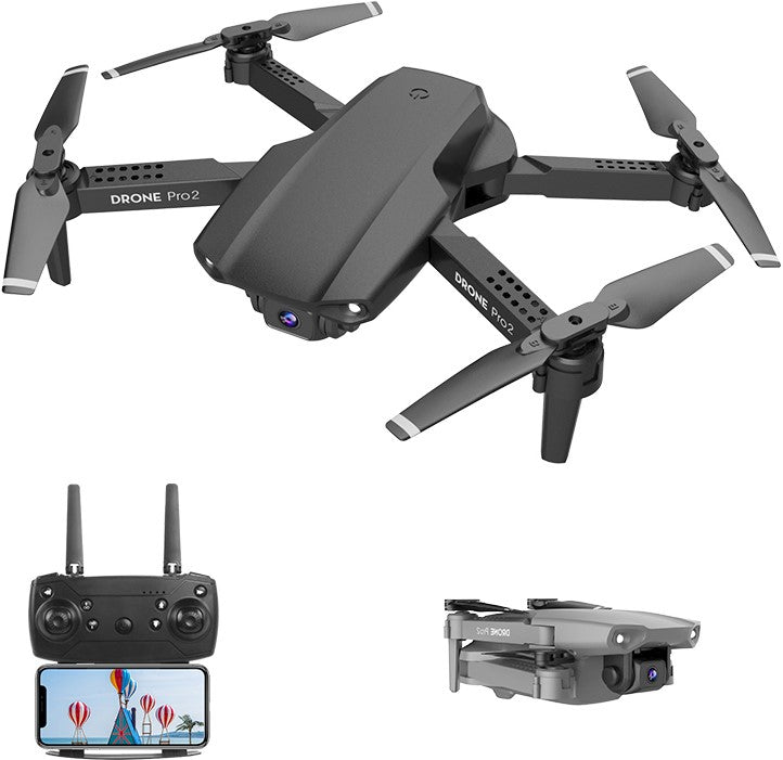 E99 Pro Black 4k Dual Camera Drone