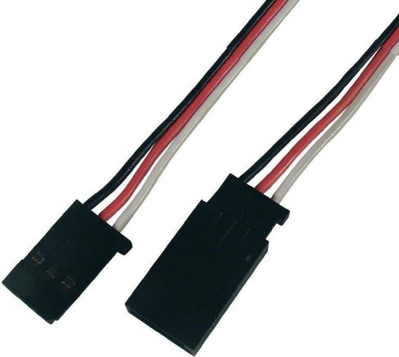 Futaba-Twisted 15cm Micro Servo Extension Cable