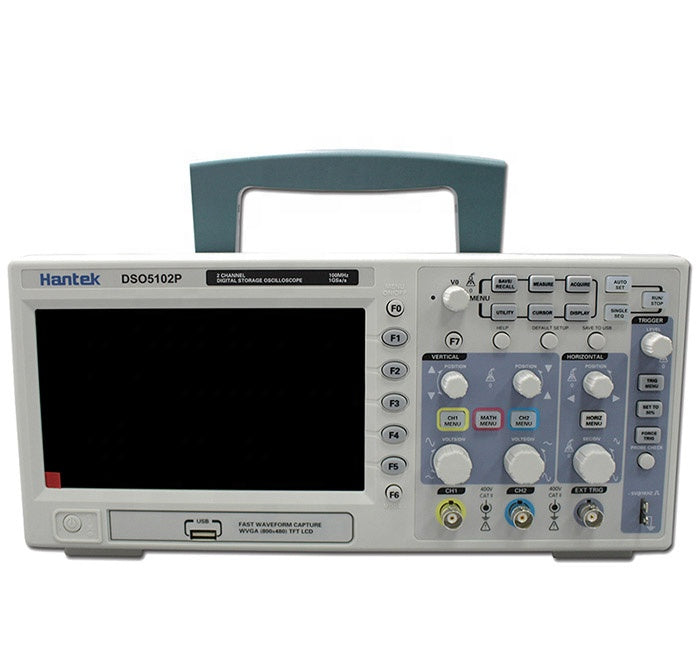Hantek DSO5102P Dual Channel 100MHz 1GSas Digital Oscilloscope