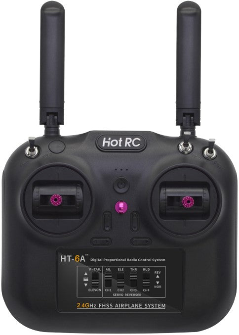 HotRC HT-6A 2.4G 6CH RC Transmitter Receiver Remote Control