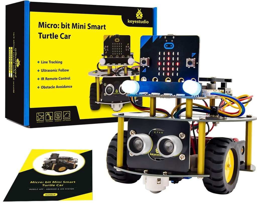 Keyestudio Micro:Bit Mini Smart Tortoise Kit