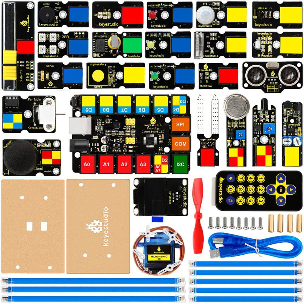 Keyestudio RJ11 Control Board V2.0 Ultimate Starter Kit