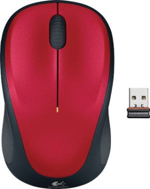 Logitech M235 Wireless Optical Red Mouse