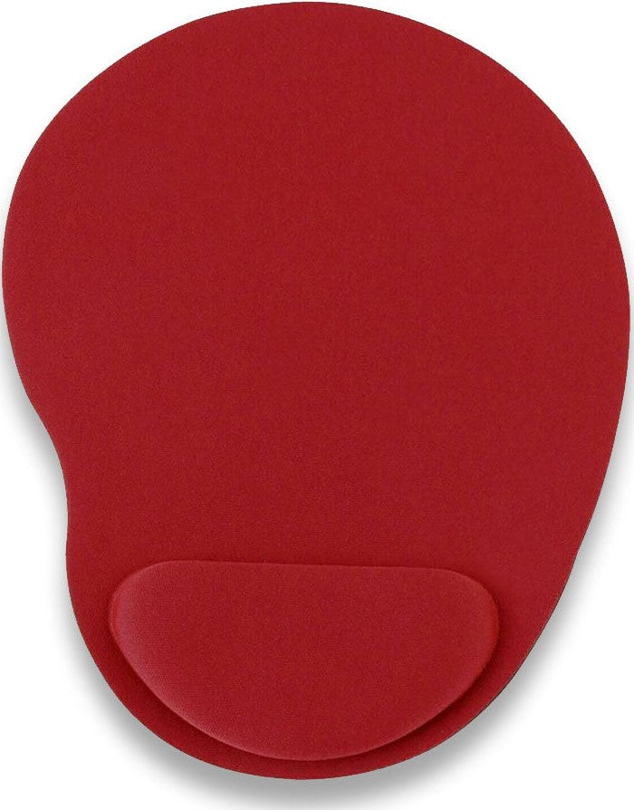 Mouse Pad with Wrist Rest Rose Red