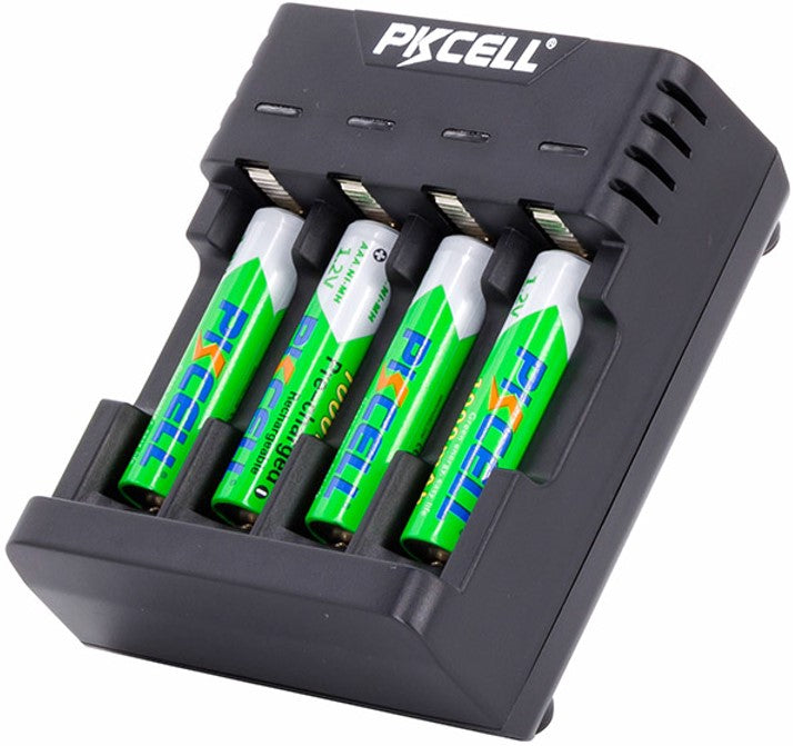 PKCell 1.2v AAAAA Smart Charger