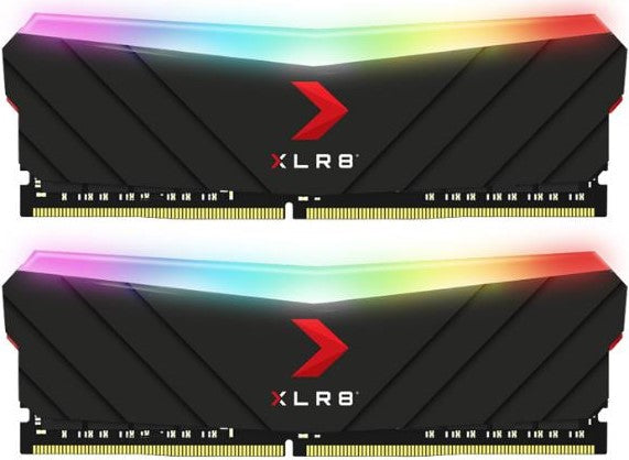 PNY XLR8 16GB (2x8GB) DDR4 UDIMM 3200MHz CL16 RGB Desktop RAM