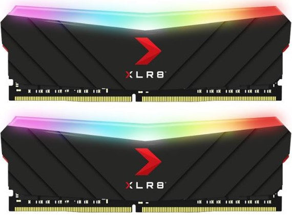 PNY XLR8 16GB (2x8GB) DDR4 UDIMM 4600MHz CL18 RGB Desktop RAM
