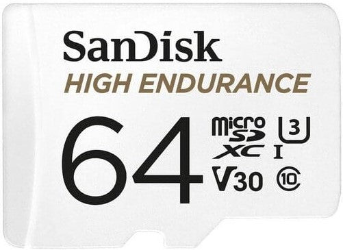 SanDisk High Endurance 64GB Micro SD Card