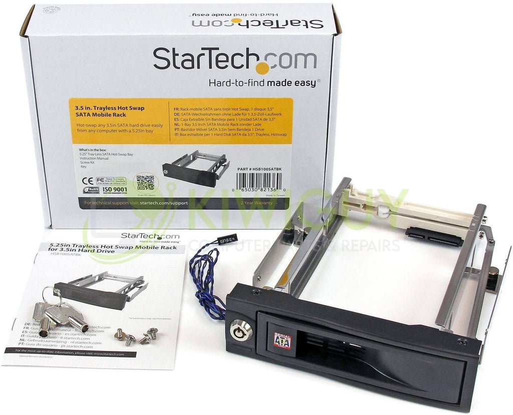 StarTech 5.25 inch Trayless Hot Swap Mobile Rack for 3.5