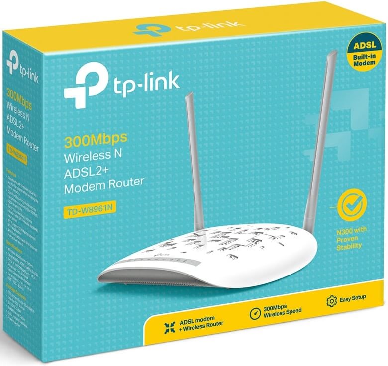 TP-Link TD-W8961N Wireless N300 Modem Router