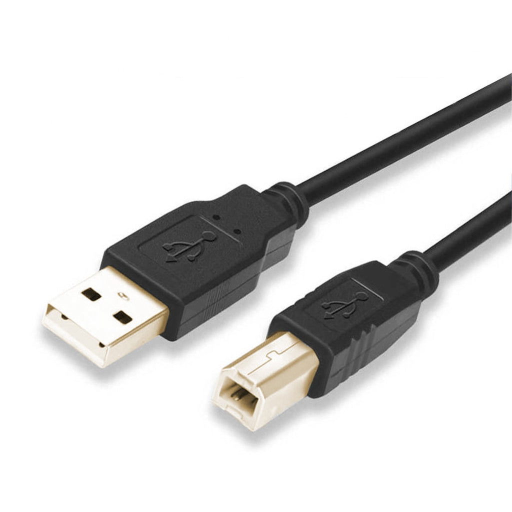 USB 2.0 Type B Male 5m Black Cable