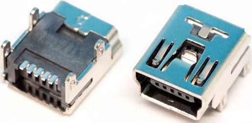 USB Mini 5 pin Female Socket