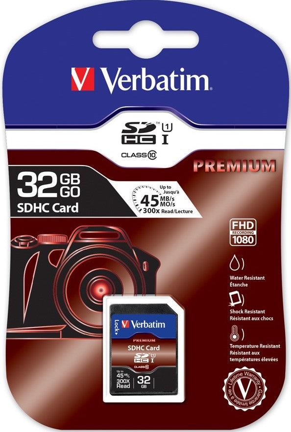 Verbatim 32GB SDHC Card