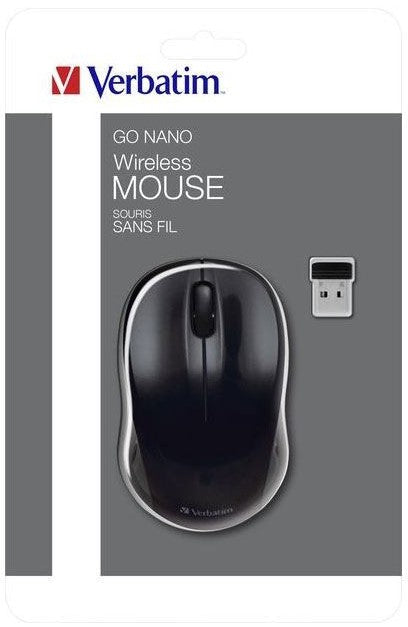 Verbatim GO Wireless Nano Black Mouse