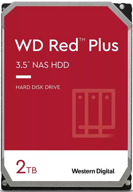 WD Red Plus 2TB 3.5 SATA HDD